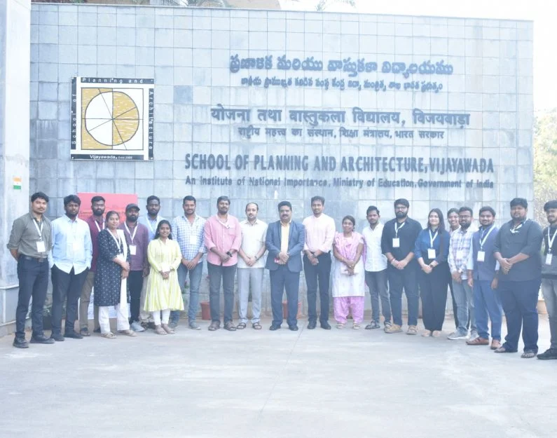 Group Photo — School of Planning and Architecture, Vijayawada