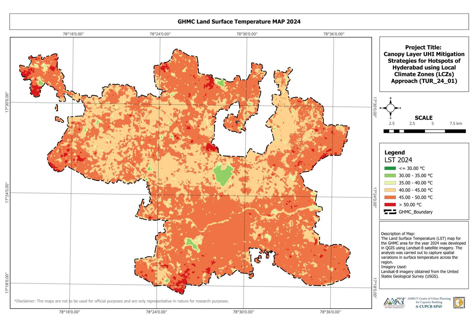 GHMC LST Map 2024