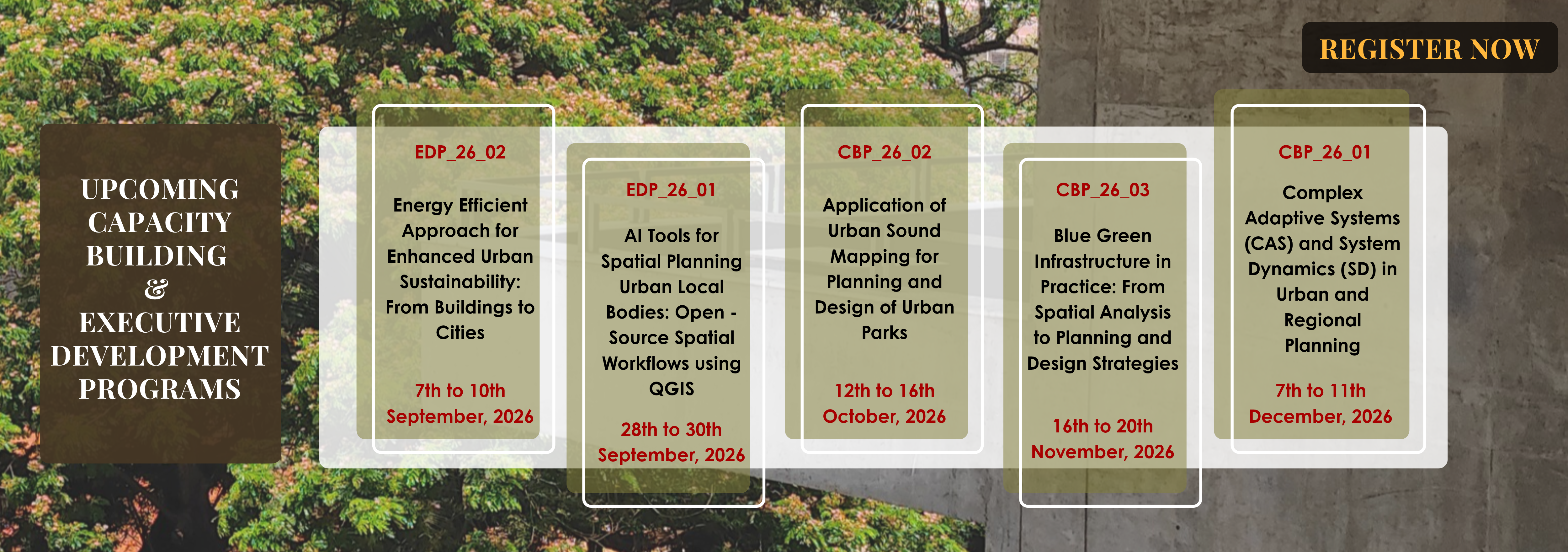 Capacity Building Trainings