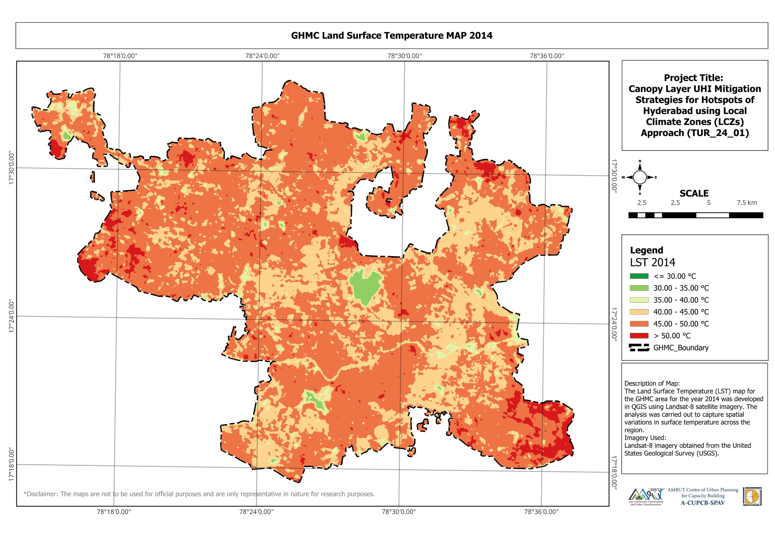 GHMC LST Map 2014