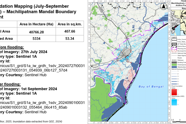 Mandal Extent-Flood Map GEE Analysis (July-August 2024)